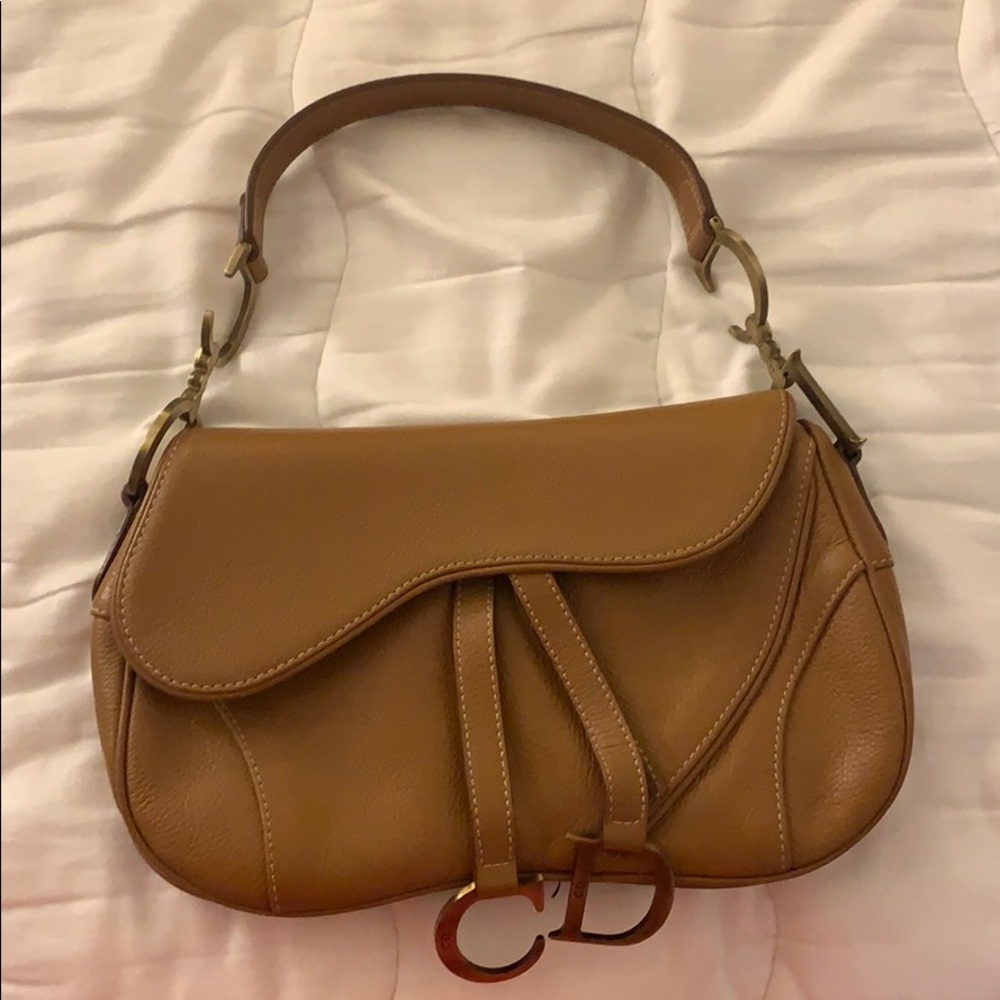 AUTHENTIC Christian Dior Saddle bag